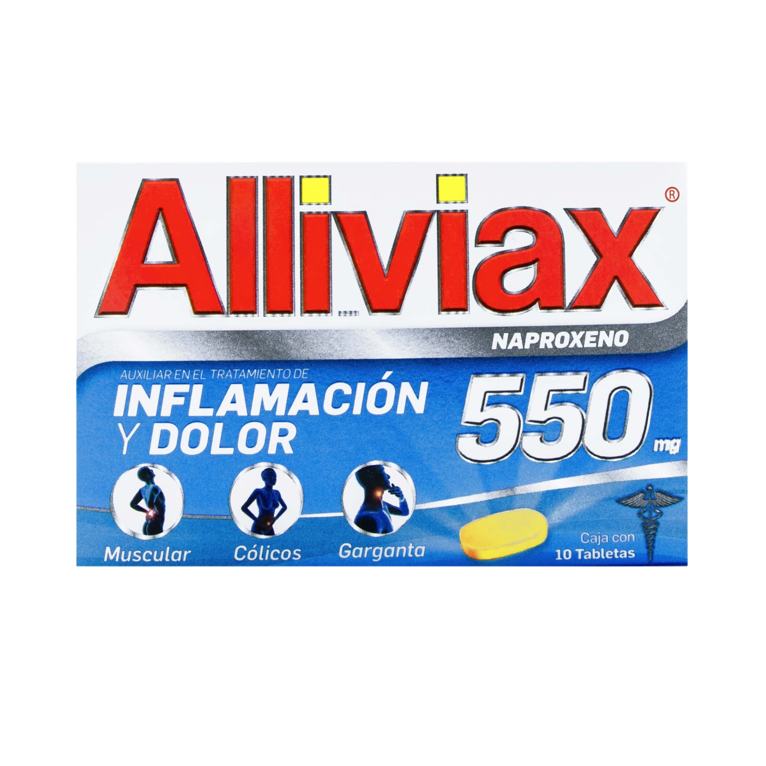 Alliviax Tabletas 500 mg