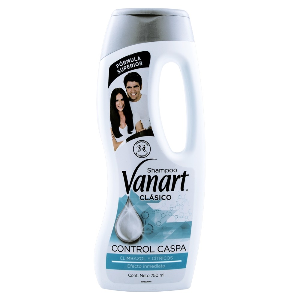 Vanart Clásico Sh Control Caspa 750 ml