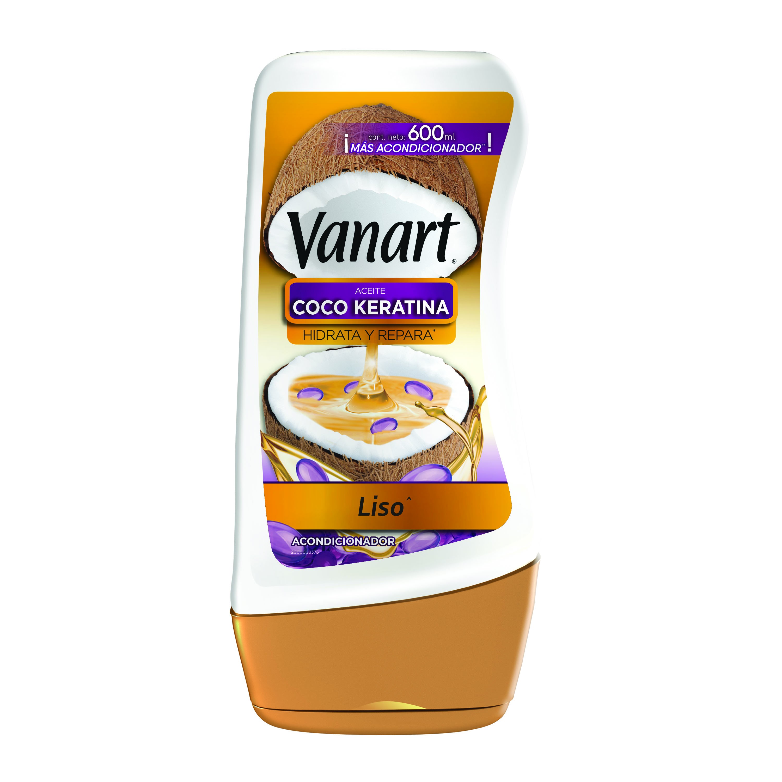 Vanart Acondicionador Liso 600 ml