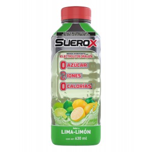 Suerox Adulto Lima Limón 630 ml