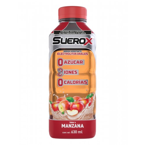 Suerox Adulto Manzana 630 ml