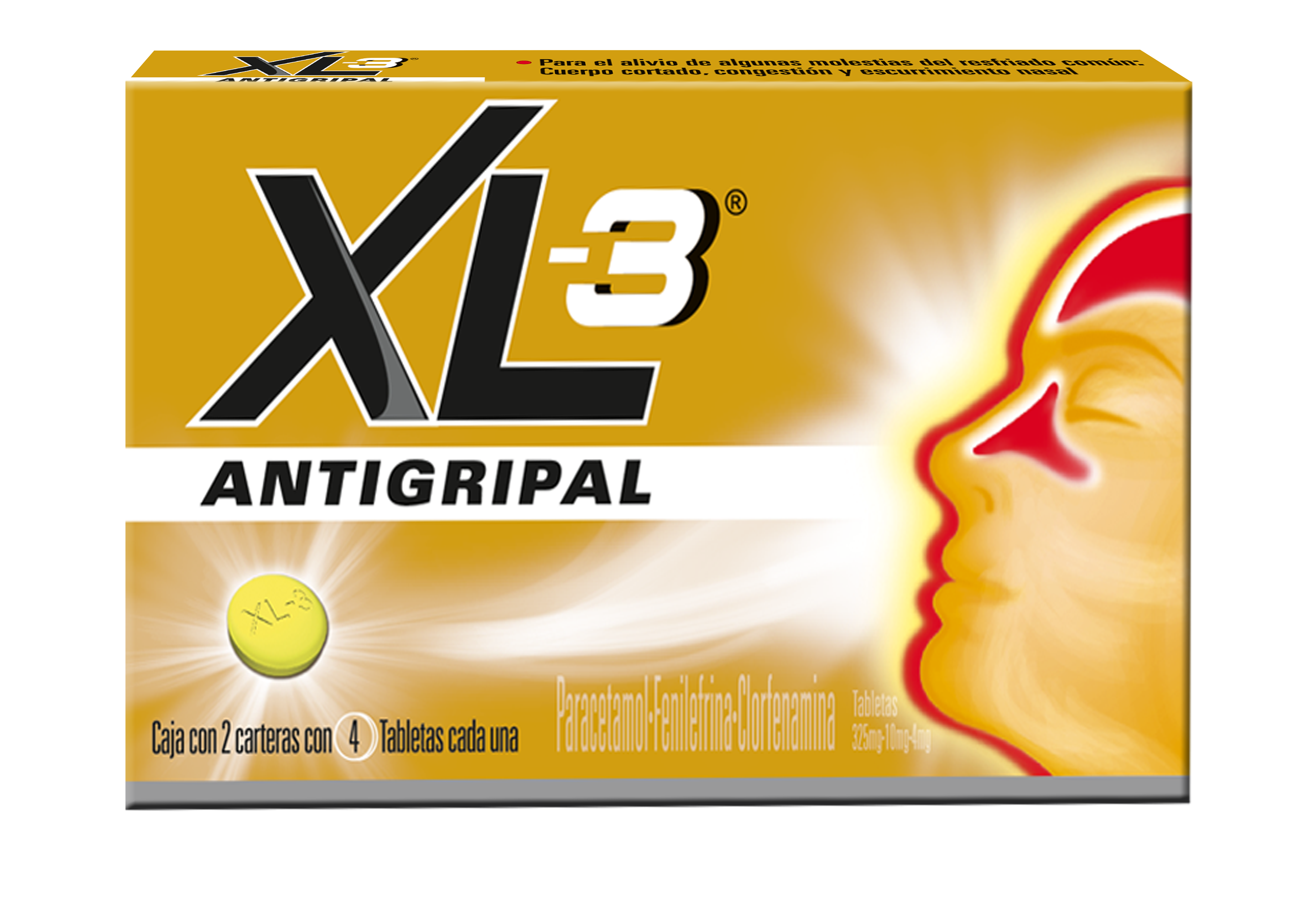 XL3 Antigripal 8 tab