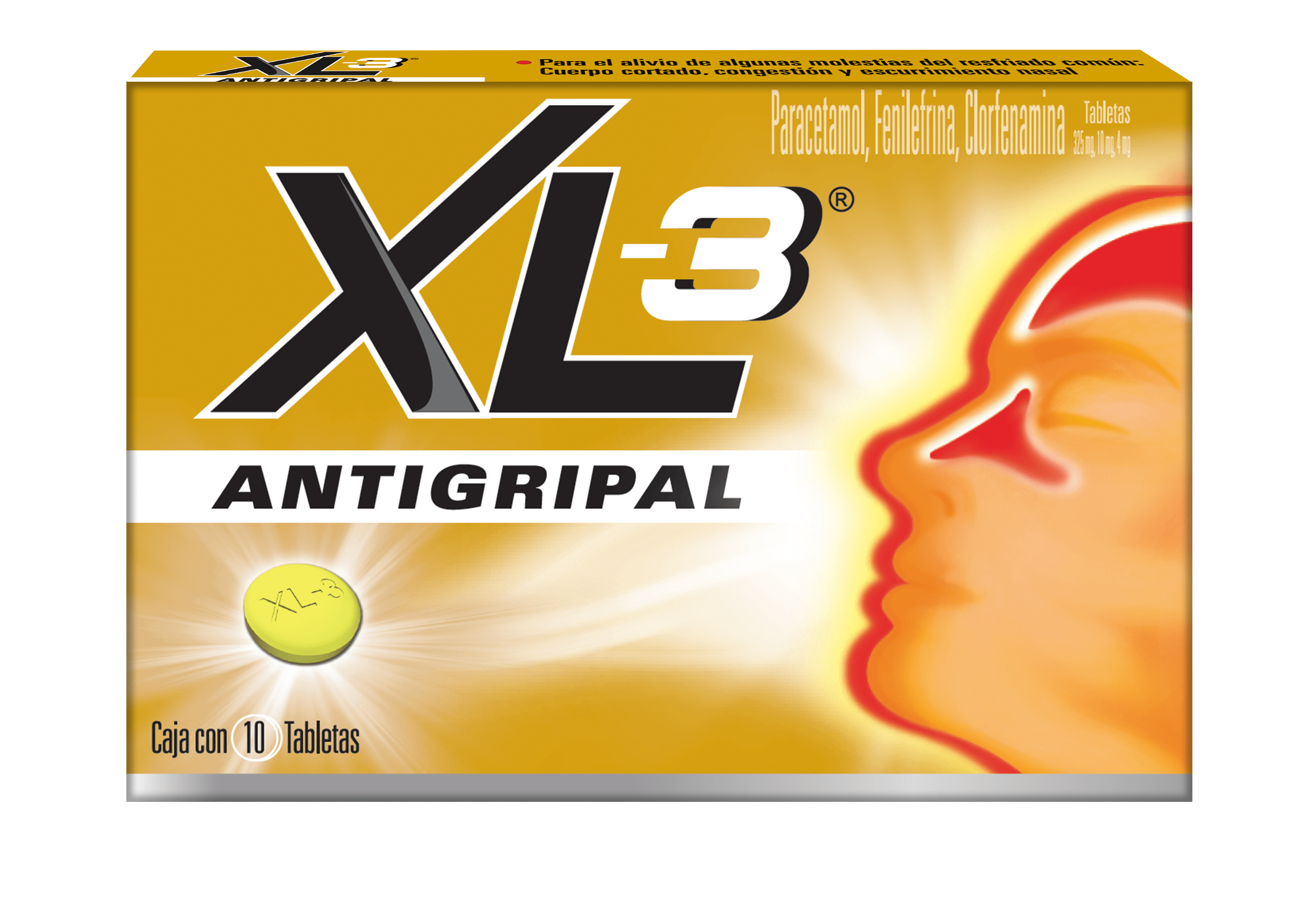 XL3 Antigripal 10 tab