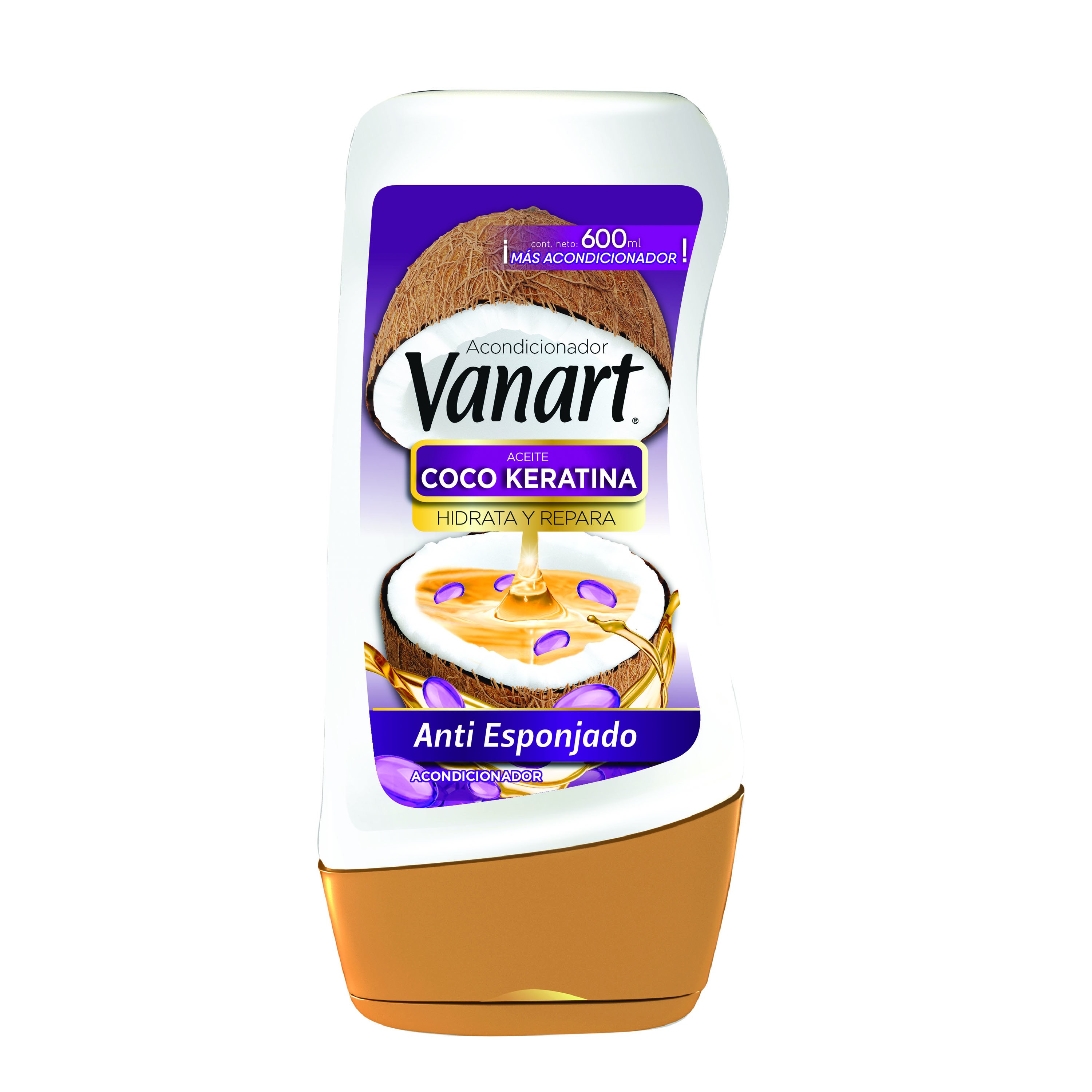 Vanart Acondicionador Antiesponjado 600 ml