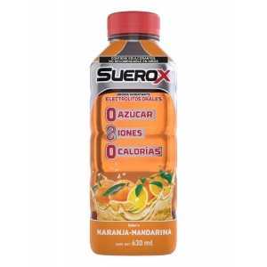 Suerox Adulto Naranja Mandarina 630 ml